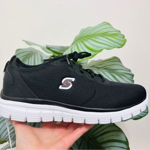 Sport by Sketchers Men's Reiff Lace-up Sneakers Black